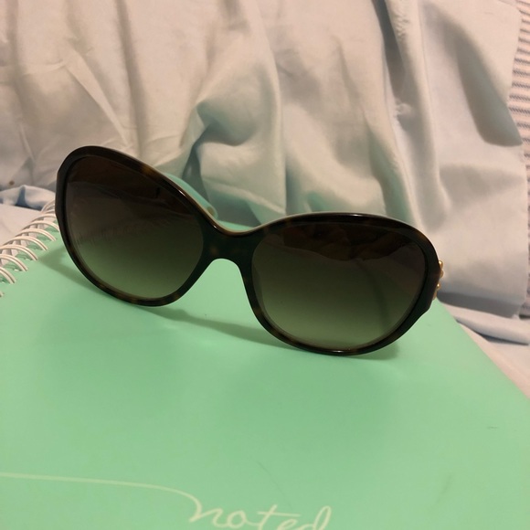 Tiffany&Co gold flower Sunglasses - Picture 2 of 8